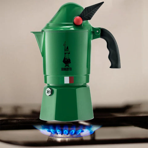 Bialetti Alpina Moka Pot – Italian Stovetop Espresso Maker