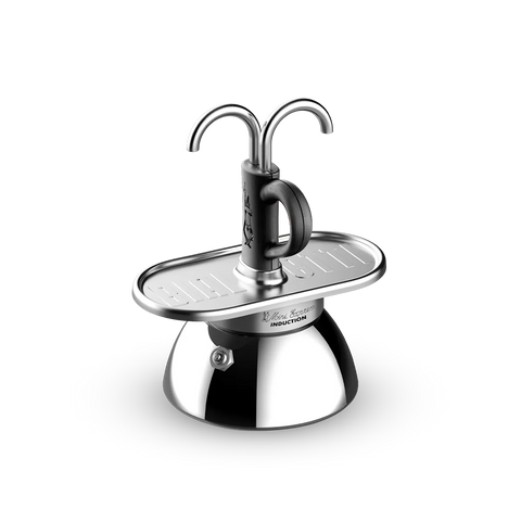 Induction Mini Moka Pot Espresso Gift Set | Italian Coffee Maker with Cups