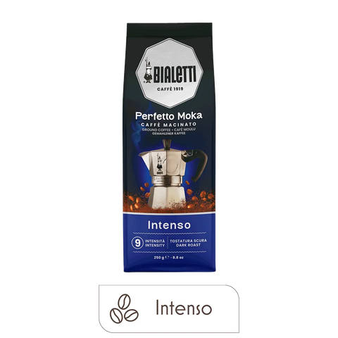 Bialetti Perfetto Moka Intenso Ground Coffee, 8.8 oz