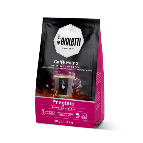 Bialetti Pregiato Drip/Filter Ground Coffee, 10.5 oz