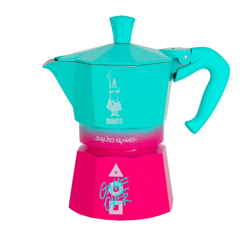 Squid Game Moka Pot Italian Coffee Maker & Stovetop Espresso Maker